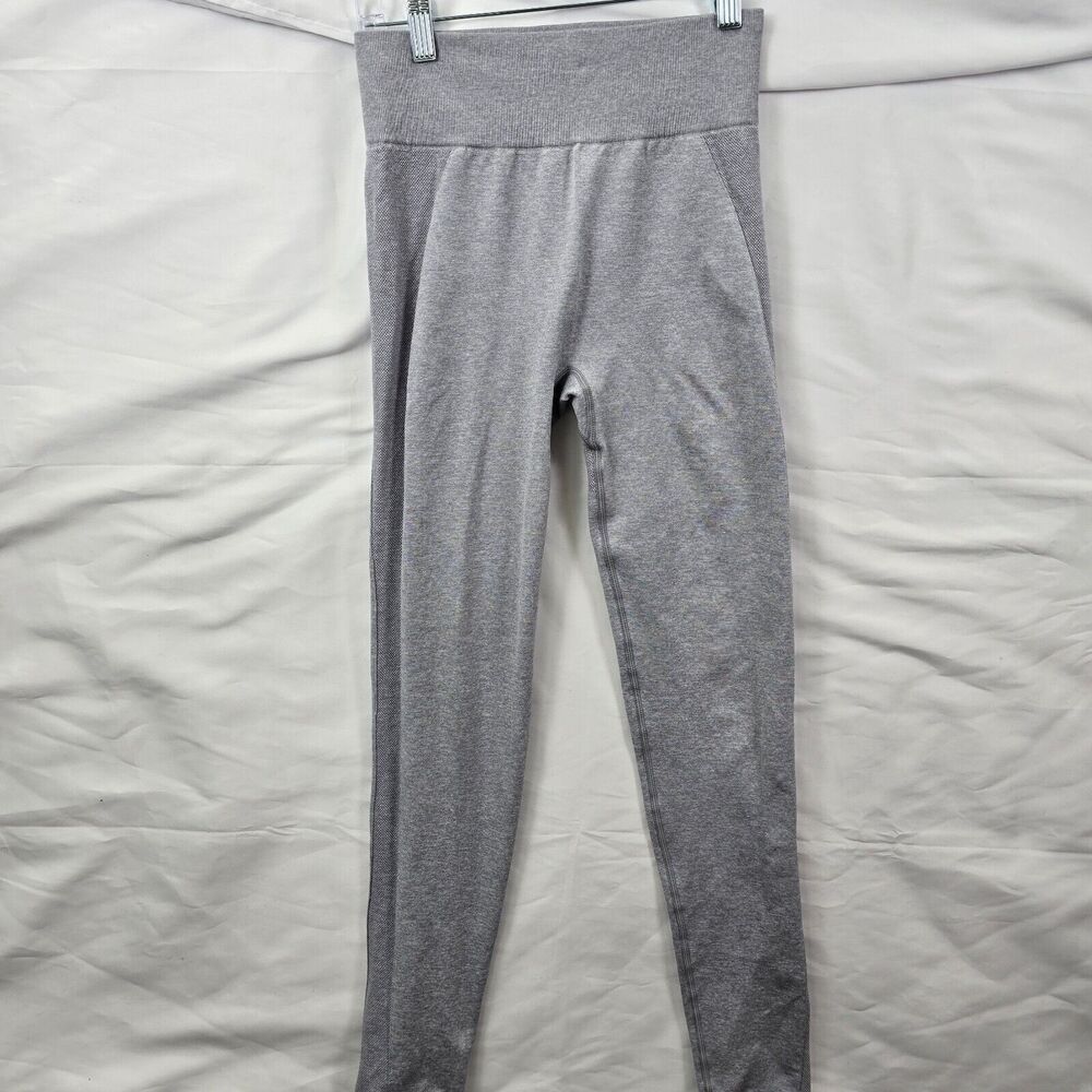 Gymshark Women's Gray Leggings Mid Rise Size S
